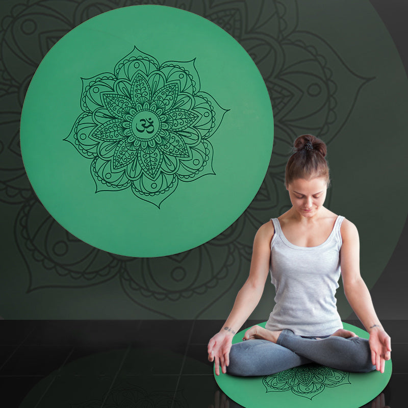 Olivenorma 60cm Meditation Om Lotus Symbol Yoga Mat