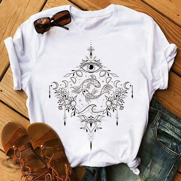 Olivenorma Tree of Life Inspirational Cotton T-Shirts