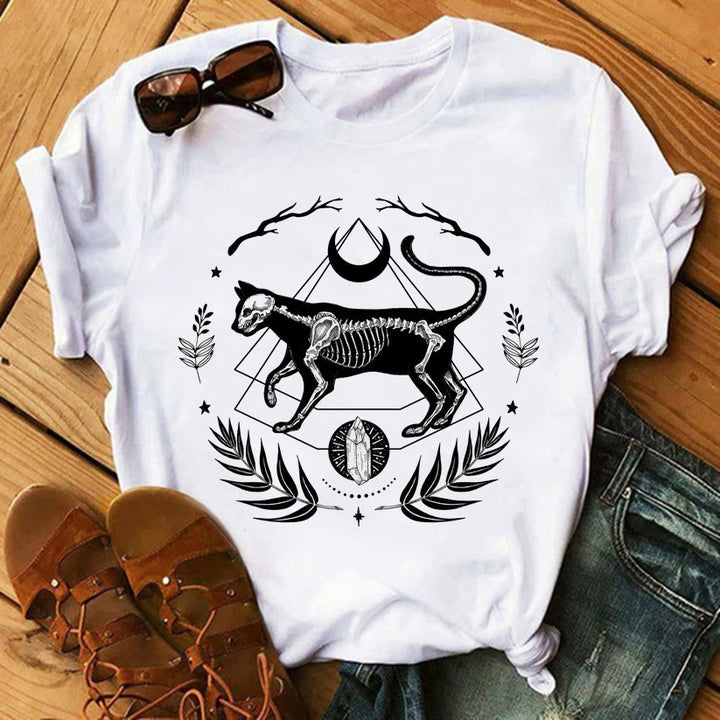 Olivenorma Tarot Print Inspirational Cotton T-Shirts