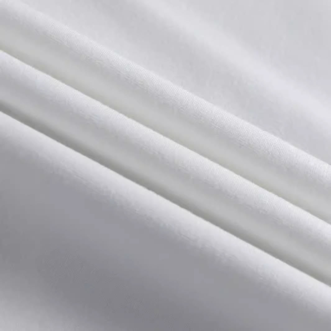 Olivenorma Blue Evil Eye Print White T-Shirt