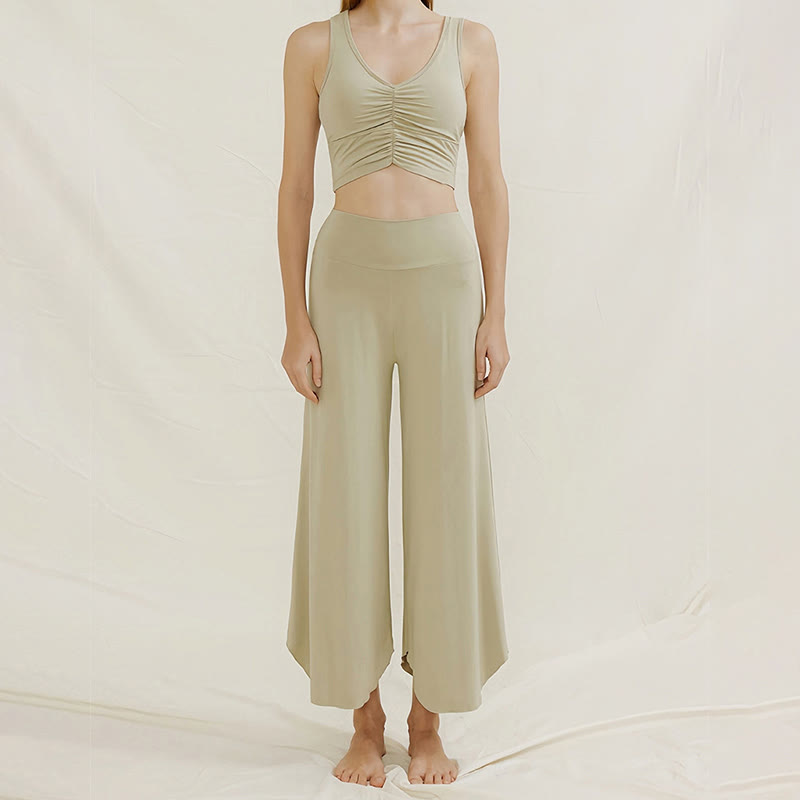 Olivenorma Soft Flare Yoga Lounge Pants