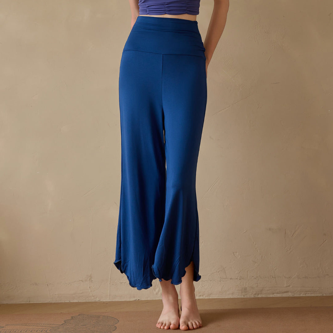 Olivenorma Stretchy Cropped Flare Yoga Pants