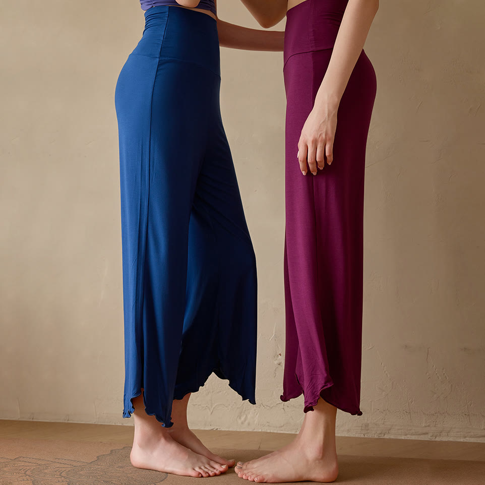 Olivenorma Stretchy Cropped Flare Yoga Pants