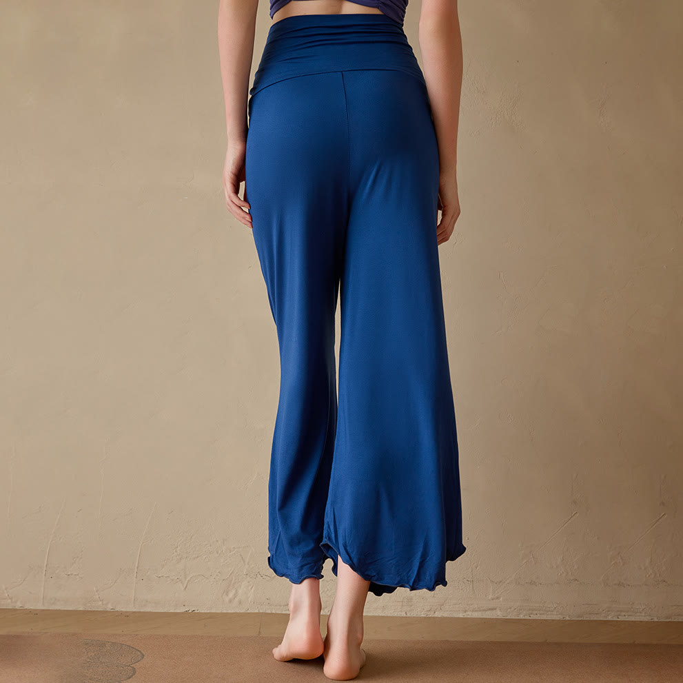 Olivenorma Stretchy Cropped Flare Yoga Pants