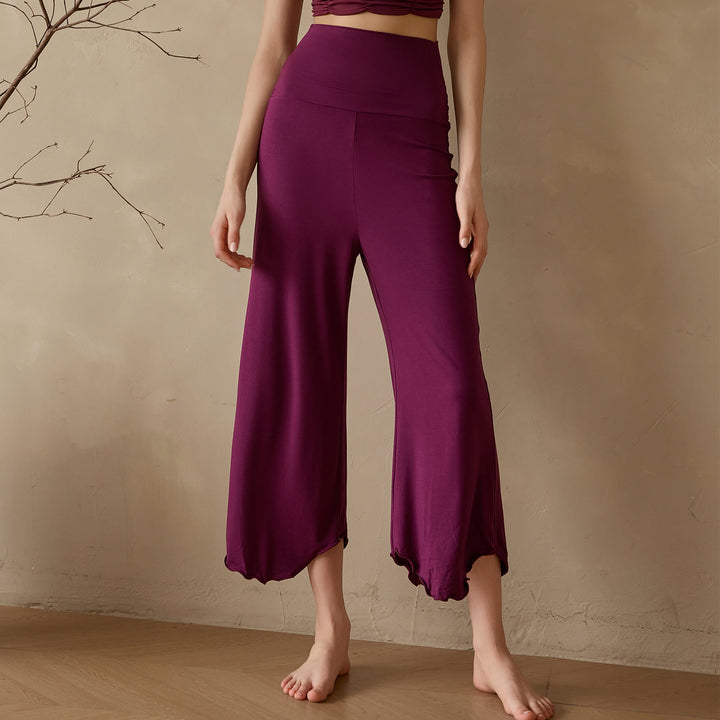 Olivenorma Stretchy Cropped Flare Yoga Pants