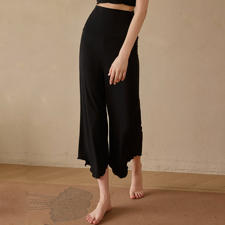 Olivenorma Stretchy Cropped Flare Yoga Pants