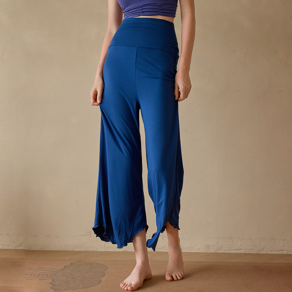 Olivenorma Stretchy Cropped Flare Yoga Pants