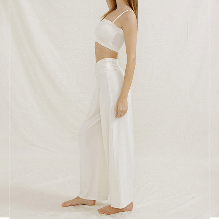 Olivenorma Adjustable Wide-Leg Flow Yoga Pants