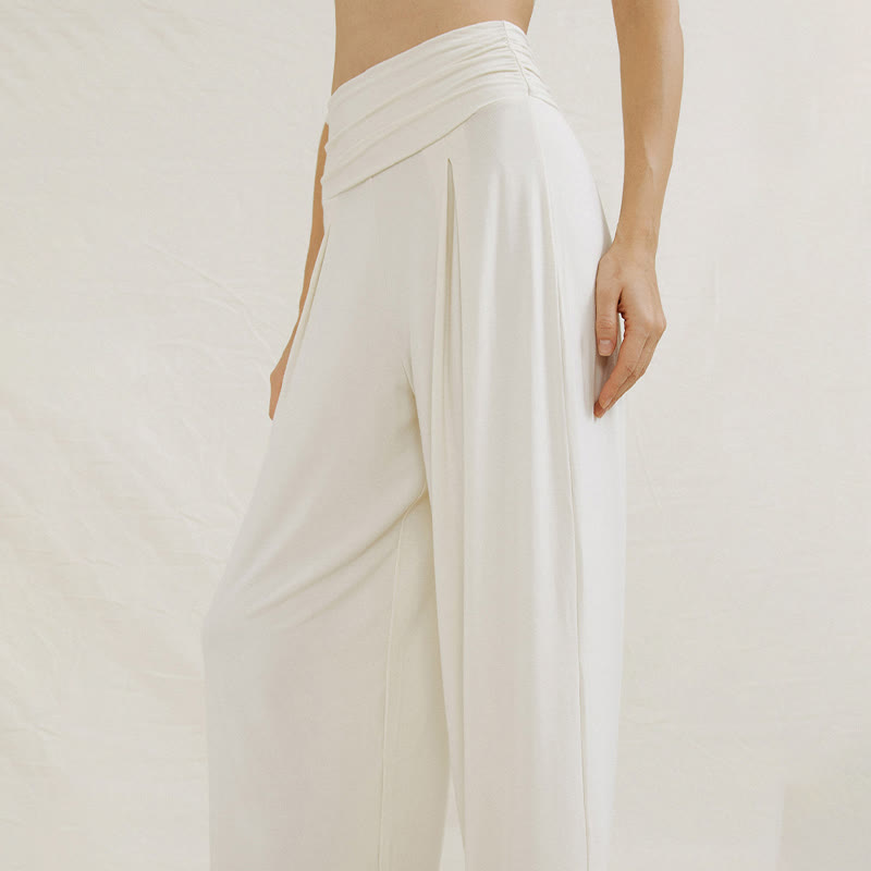 Olivenorma Adjustable Wide-Leg Flow Yoga Pants