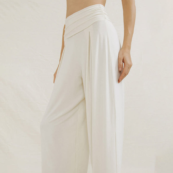 Olivenorma Adjustable Wide-Leg Flow Yoga Pants