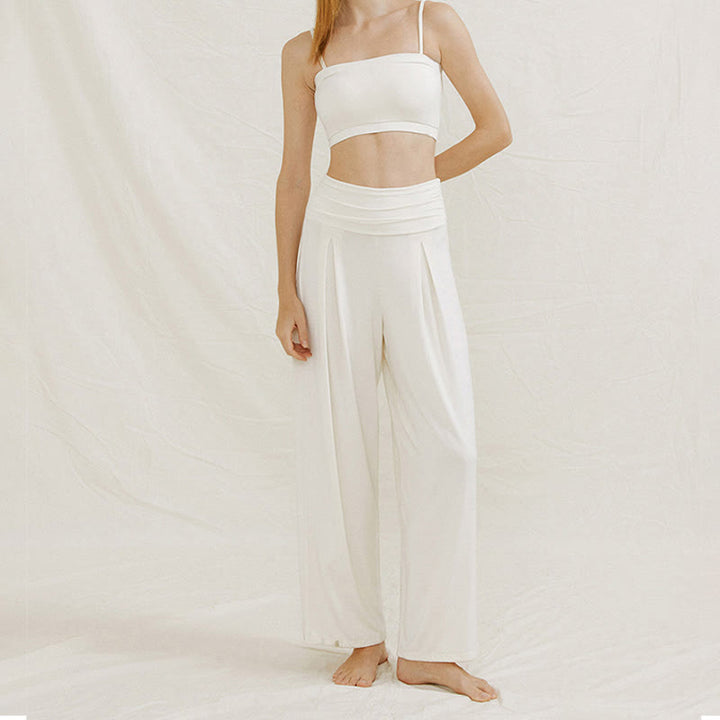 Olivenorma Adjustable Wide-Leg Flow Yoga Pants