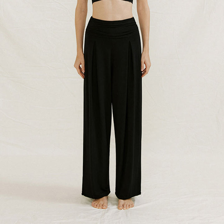 Olivenorma Adjustable Wide-Leg Flow Yoga Pants