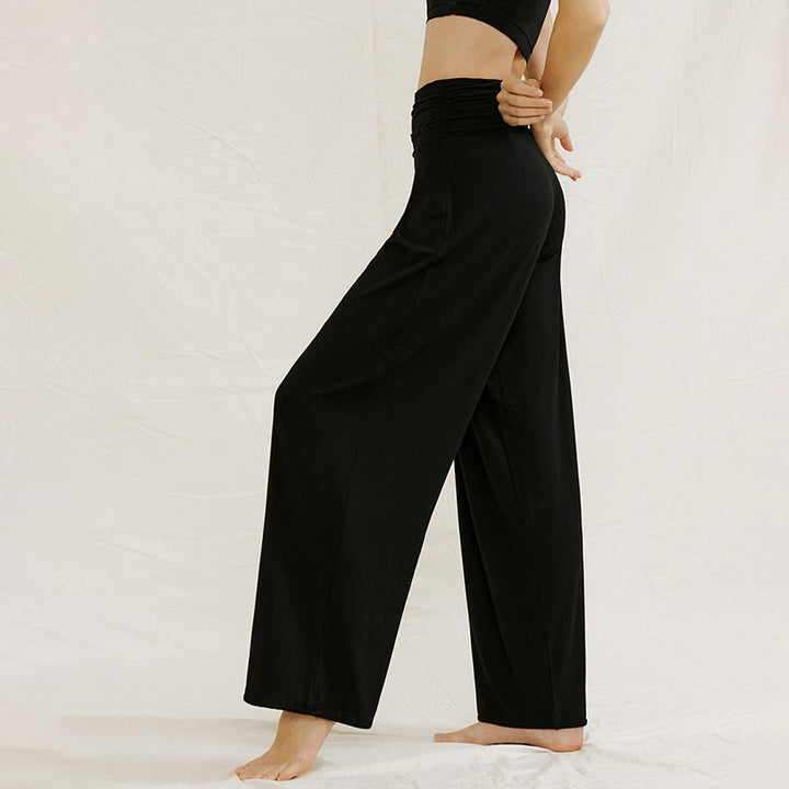 Olivenorma Adjustable Wide-Leg Flow Yoga Pants