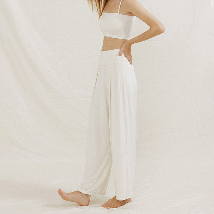 Olivenorma Adjustable Wide-Leg Flow Yoga Pants