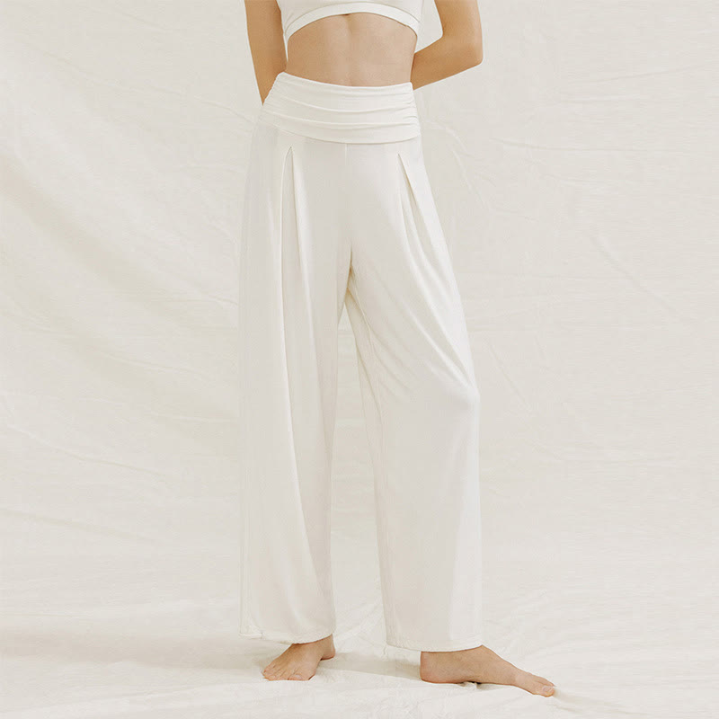 Olivenorma Adjustable Wide-Leg Flow Yoga Pants