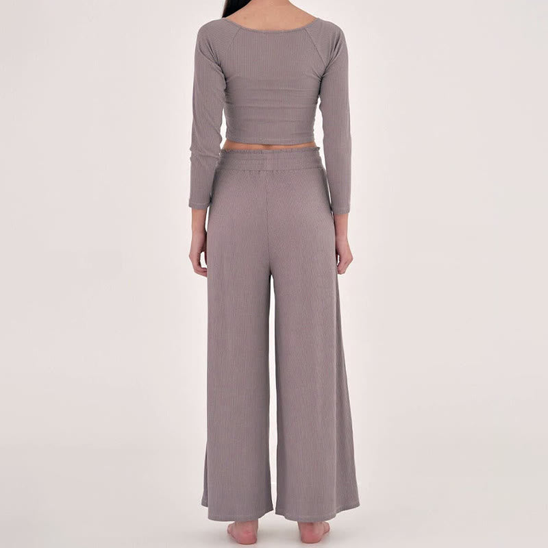 Olivenorma High-Waist Relaxed Yoga Pants