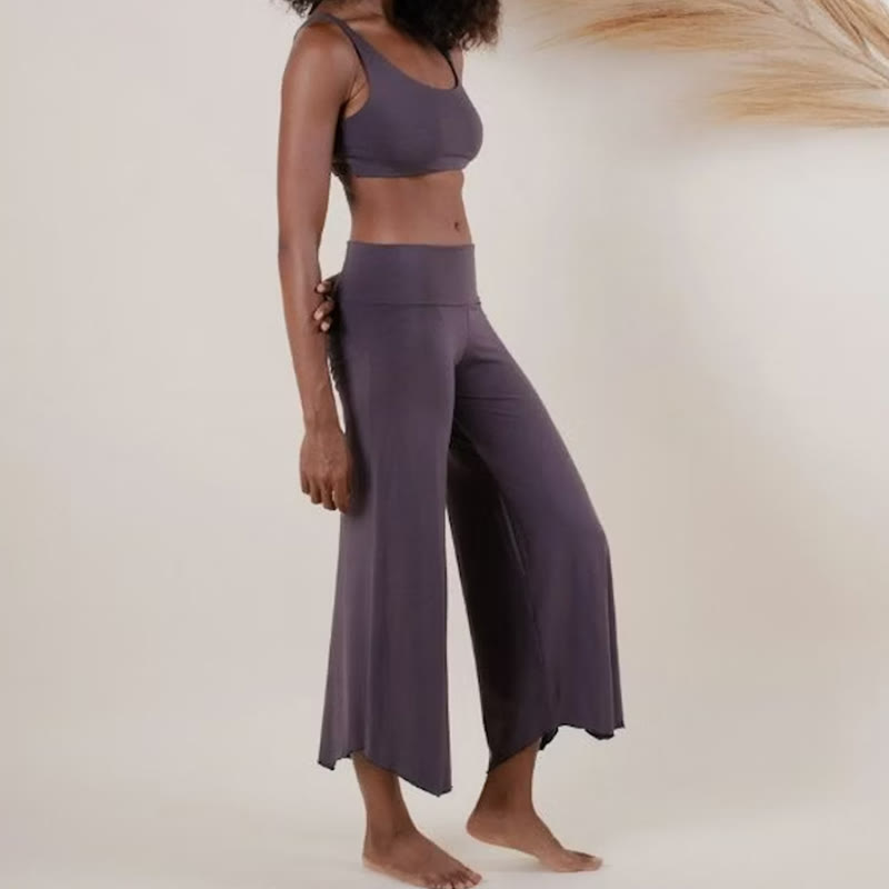 Olivenorma High-Waist Yoga Cropped Flare Pants - image 4
