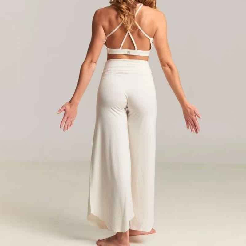 Olivenorma High-Waist Yoga Cropped Flare Pants - image 13