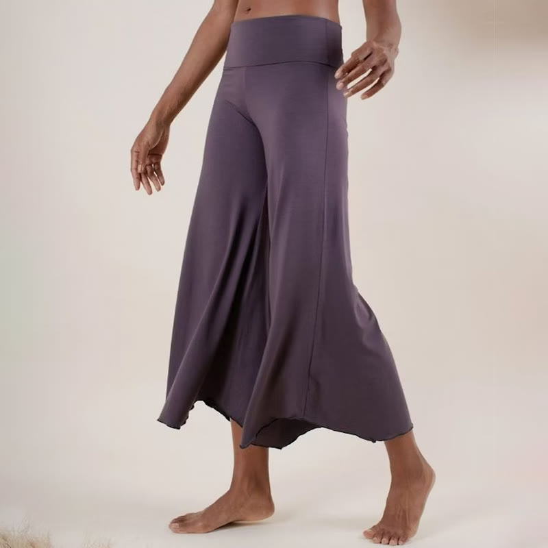 Olivenorma High-Waist Yoga Cropped Flare Pants - image 5
