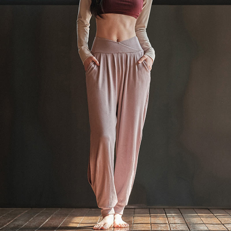 Olivenorma Yoga Lantern Cuffed Pants