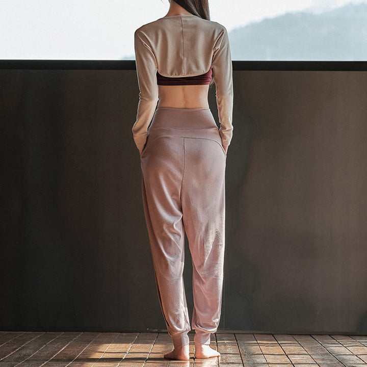 Olivenorma Yoga Lantern Cuffed Pants