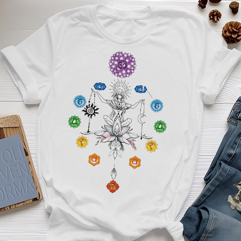 Olivenorma Rooted Chakra Energy T-shirt