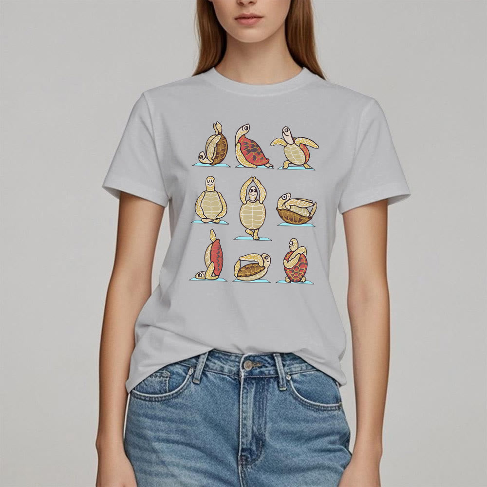 Olivenorma Yoga Turtle T-Shirt