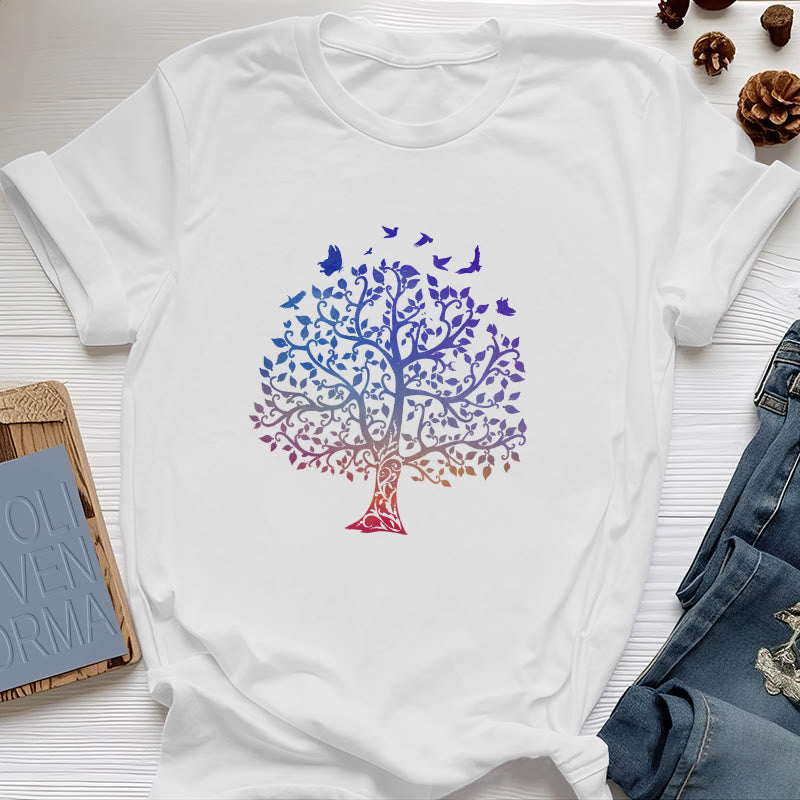 Olivenorma Logo "Tree Of Life" Printed T-shirt