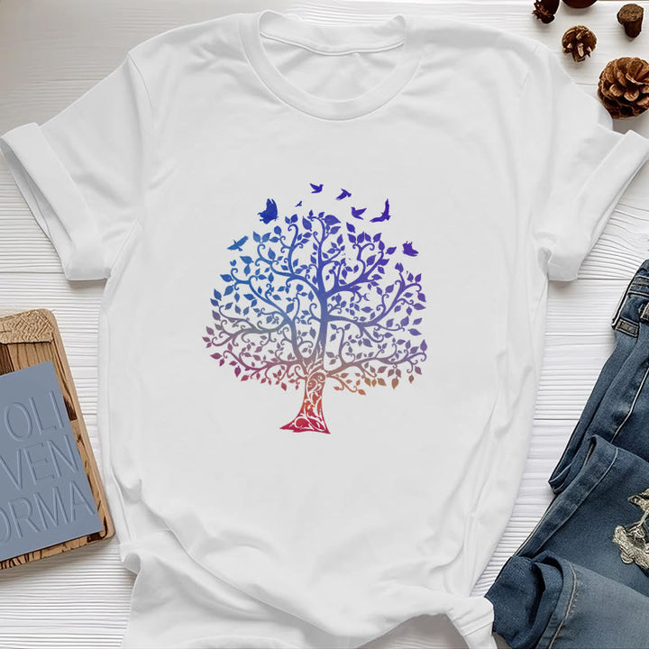 Olivenorma Logo "Tree Of Life" Printed T-shirt