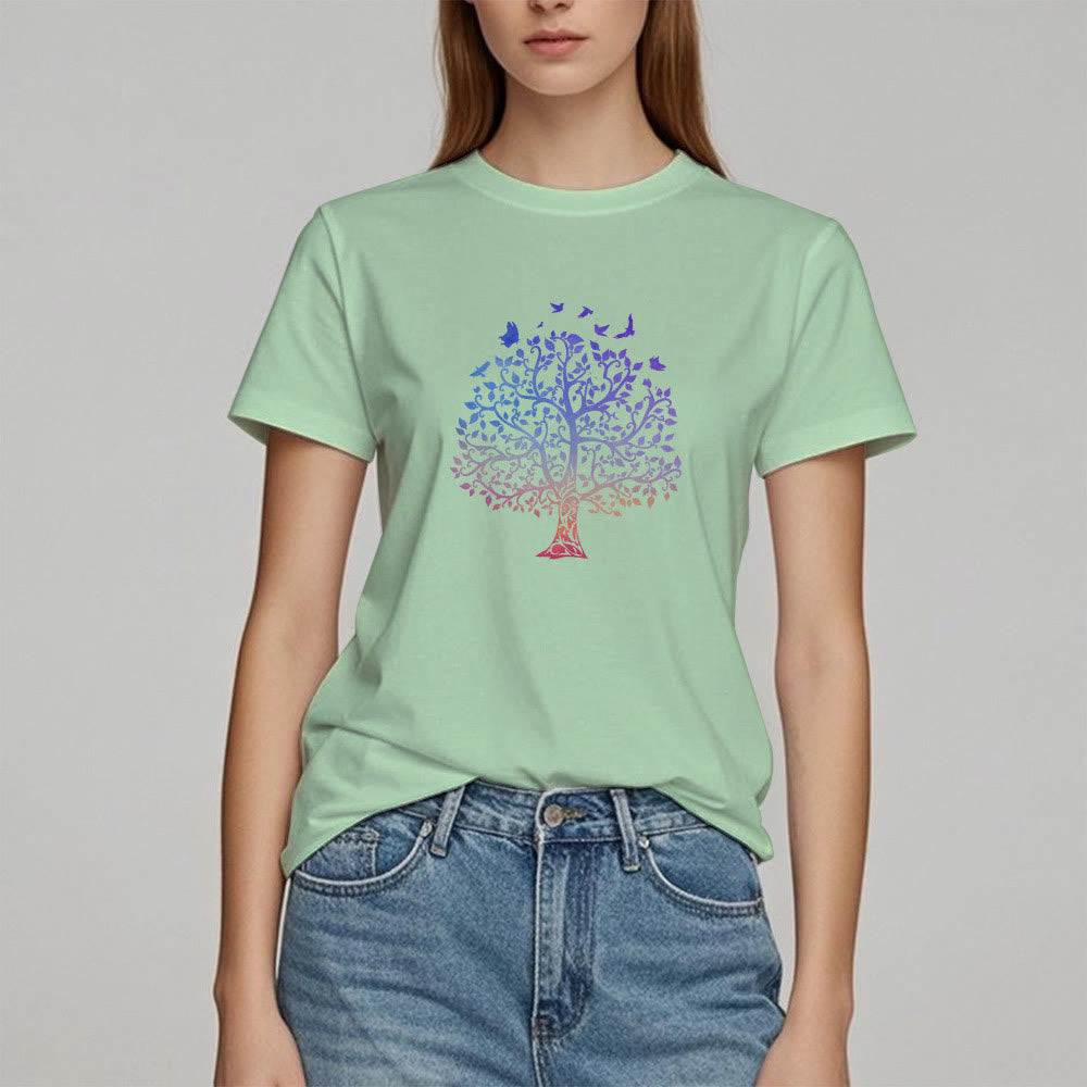 Olivenorma Logo "Tree Of Life" Printed T-shirt