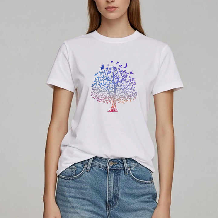 Olivenorma Logo "Tree Of Life" Printed T-shirt