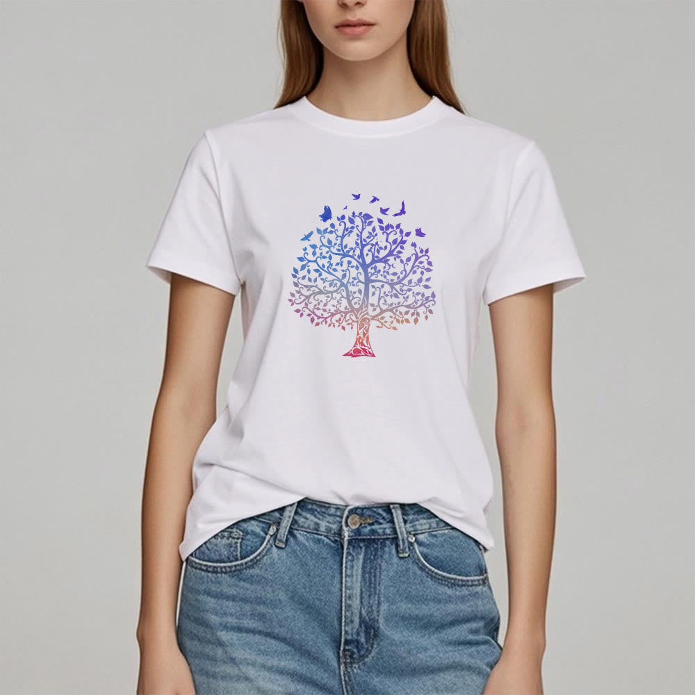 Olivenorma Logo "Tree Of Life" Printed T-shirt