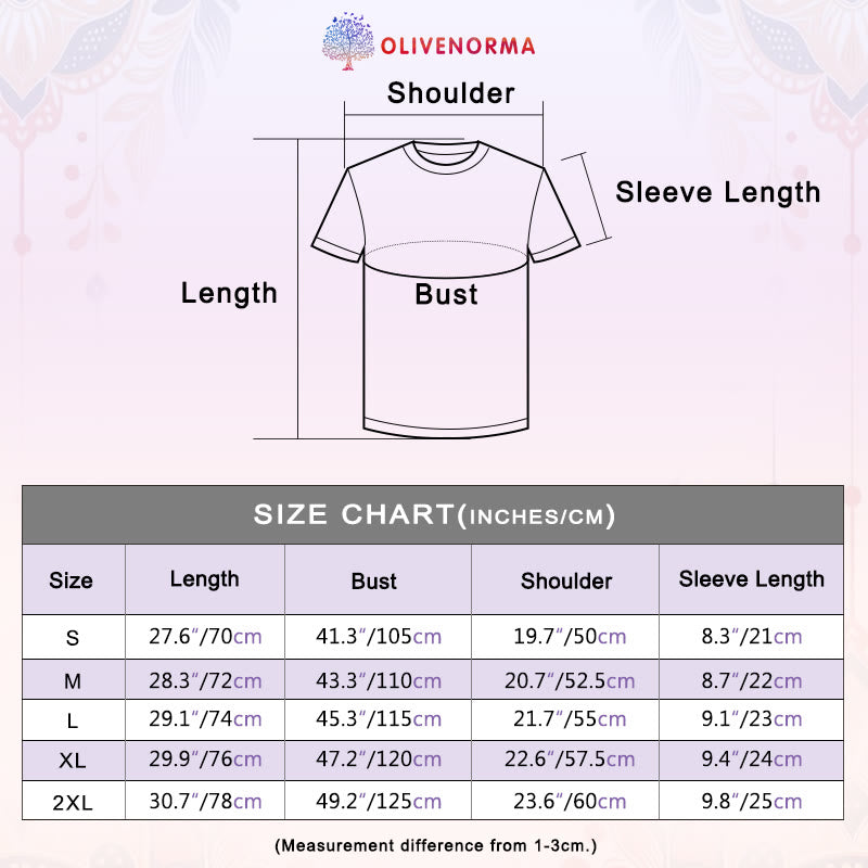 Olivenorma Chakra Colorful Tree of Life T-Shirt