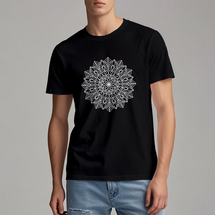 Olivenorma Flower Mandala Lotus T-Shirt