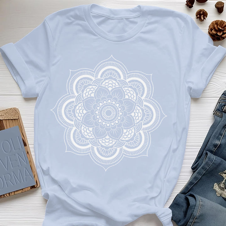 Olivenorma Mandala Lotus T-shirt