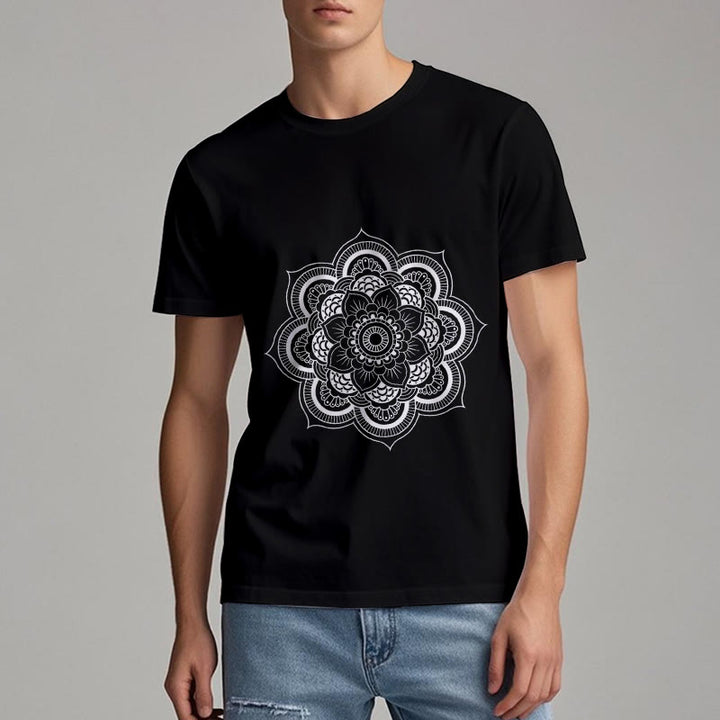 Olivenorma Mandala Lotus T-shirt