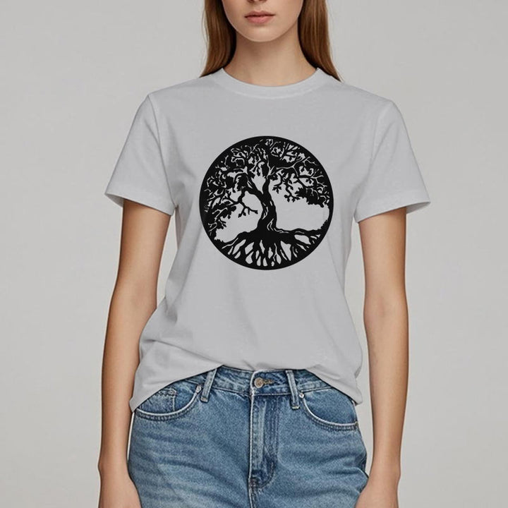 Olivenorma Circle Tree Of Life T-shirt
