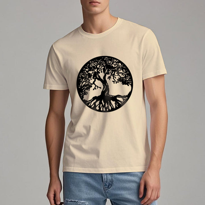 Olivenorma Circle Tree Of Life T-shirt