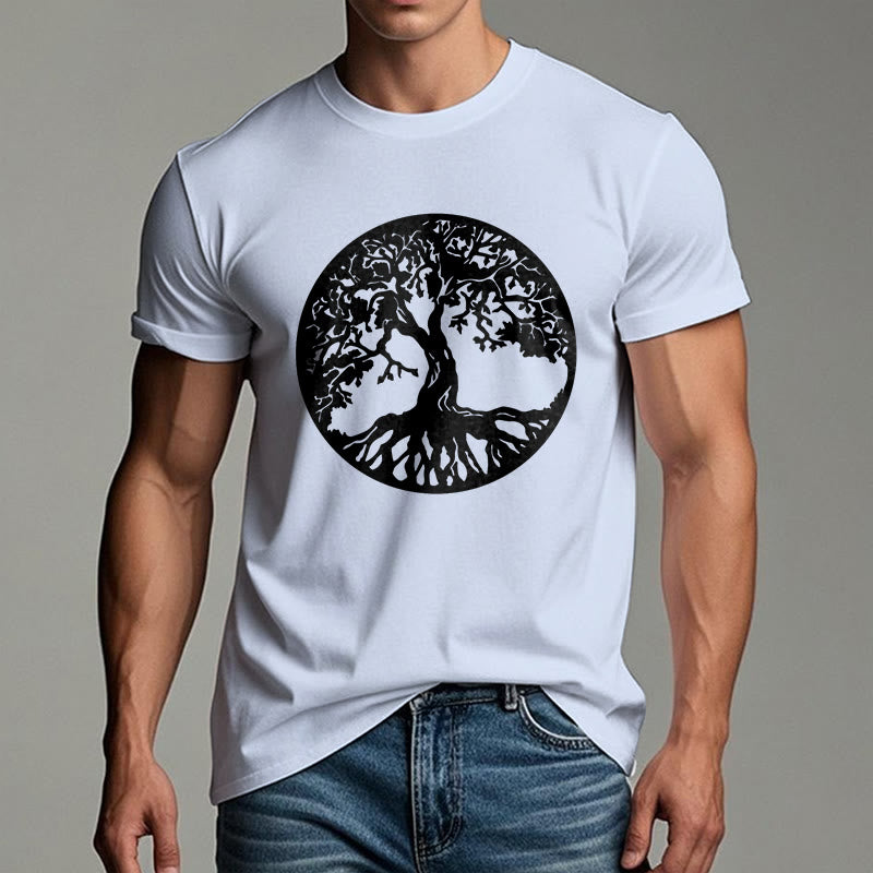 Olivenorma Circle Tree Of Life T-shirt
