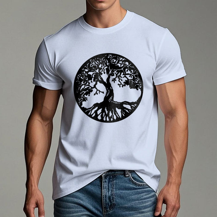 Olivenorma Circle Tree Of Life T-shirt