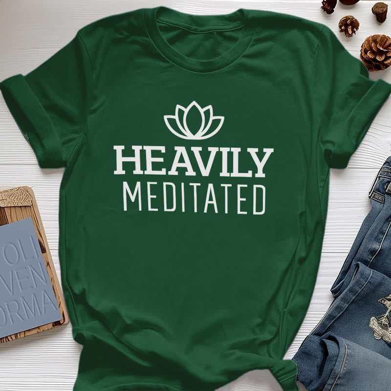 Olivenorma Heavily Meditated Lotus T-shirt