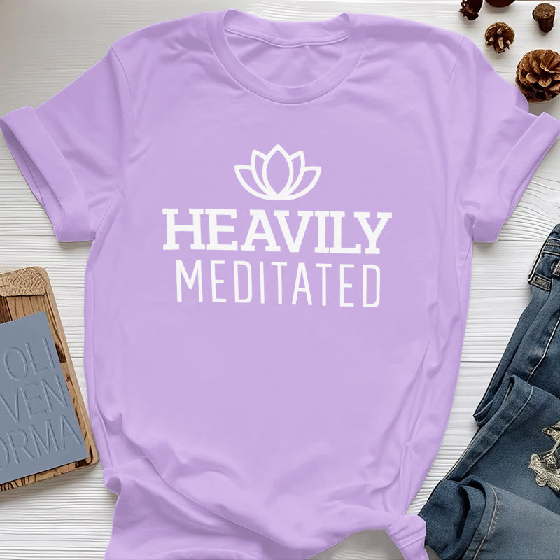 Olivenorma Heavily Meditated Lotus T-shirt