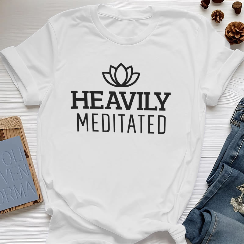 Olivenorma Heavily Meditated Lotus T-shirt