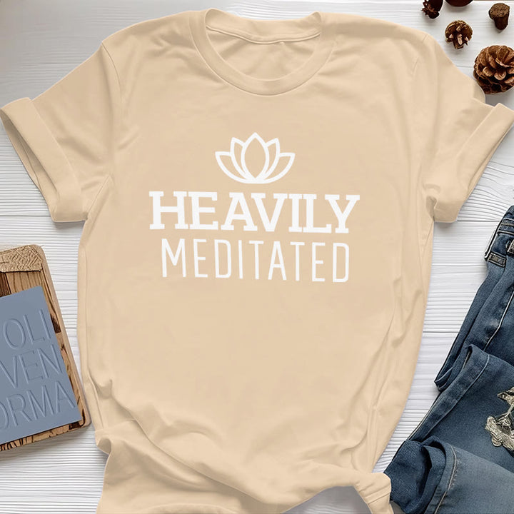 Olivenorma Heavily Meditated Lotus T-shirt