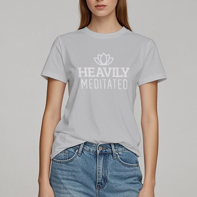 Olivenorma Heavily Meditated Lotus T-shirt