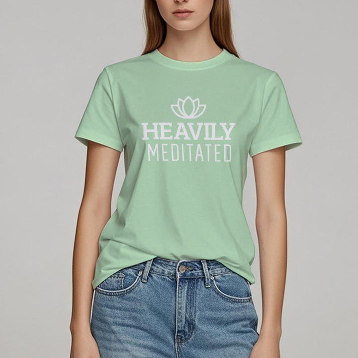 Olivenorma Heavily Meditated Lotus T-shirt