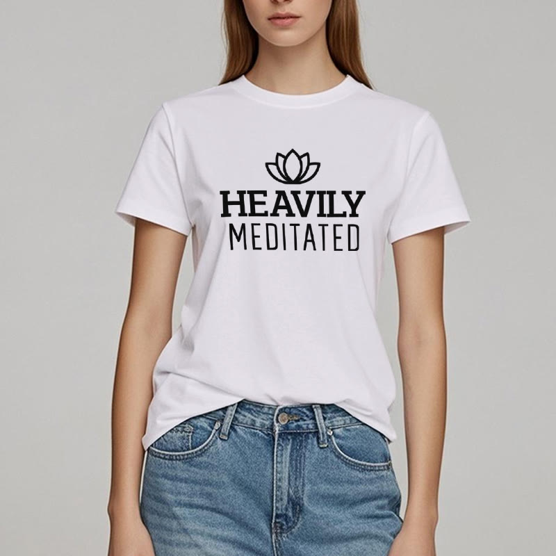 Olivenorma Heavily Meditated Lotus T-shirt