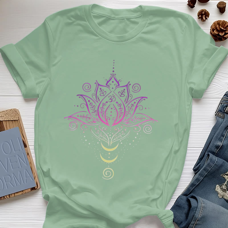 Olivenorma OM Lotus Flower T-Shirt