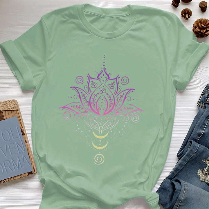 Olivenorma OM Lotus Flower T-Shirt
