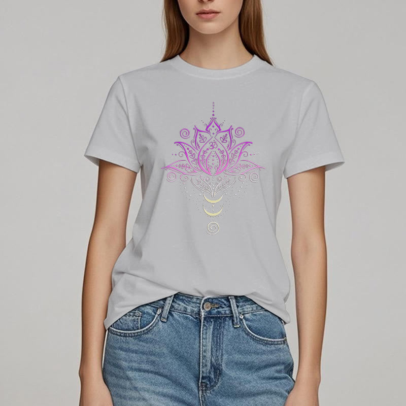 Olivenorma OM Lotus Flower T-Shirt